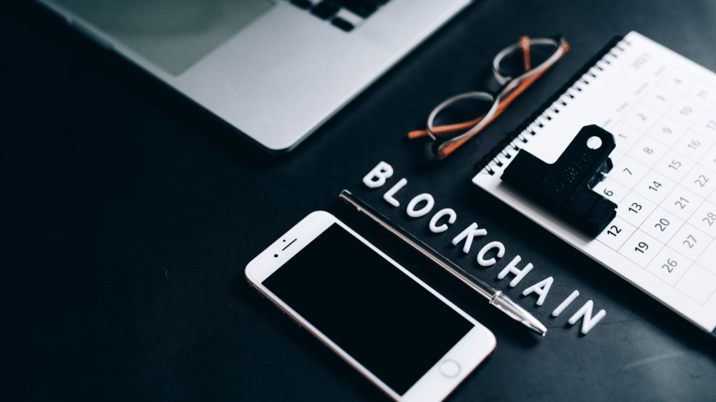 image of a blockchain