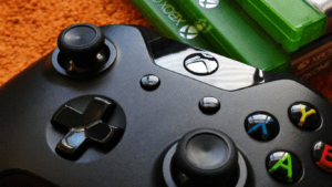 close up image of a xbox controller