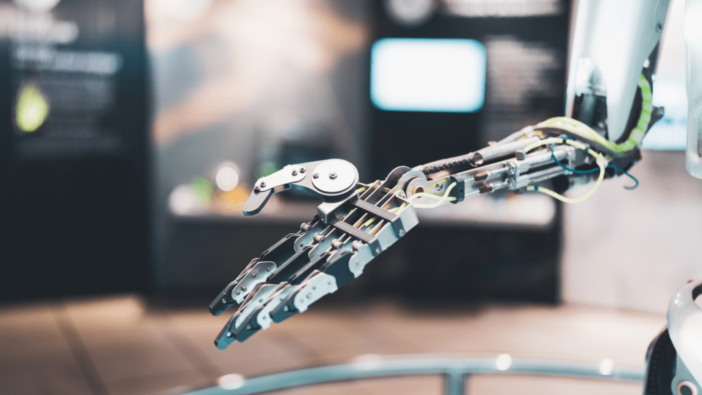 image of a robot hand