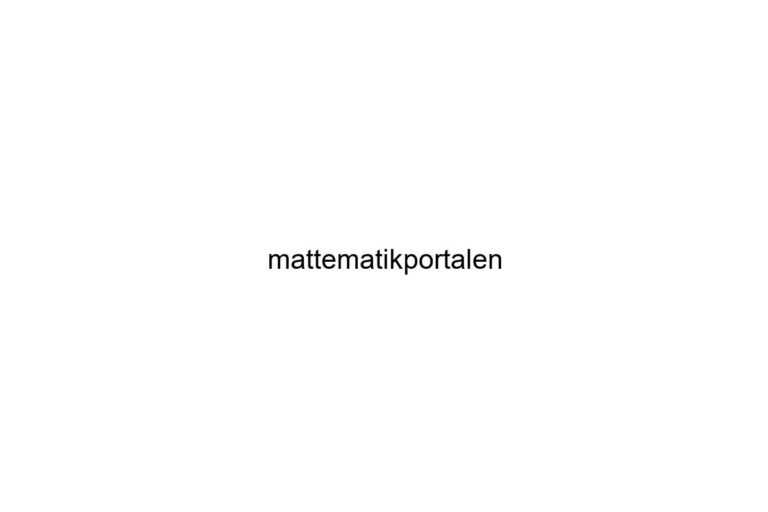 mattematikportalen