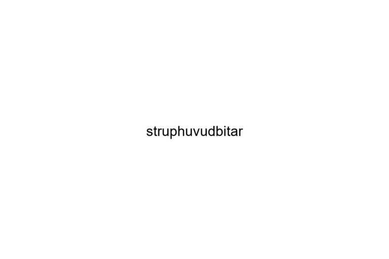 struphuvudbitar