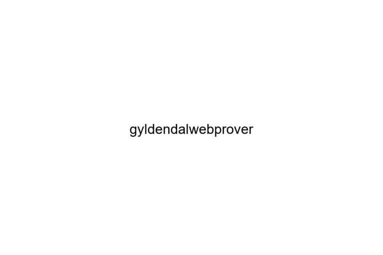 gyldendalwebprover