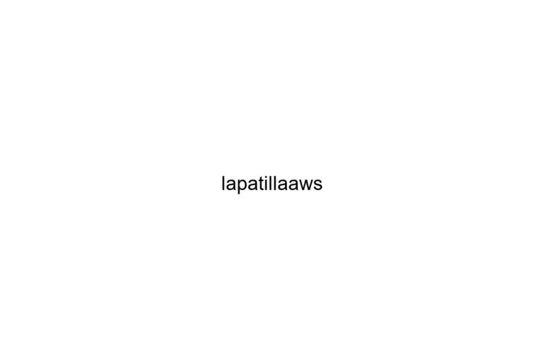 lapatillaaws