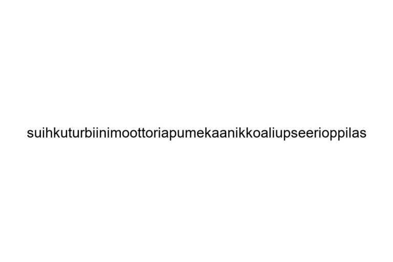 suihkuturbiinimoottoriapumekaanikkoaliupseerioppilas