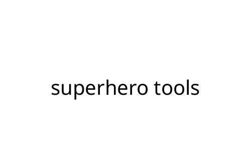 superhero tools