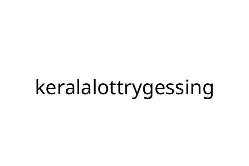 keralalottrygessing