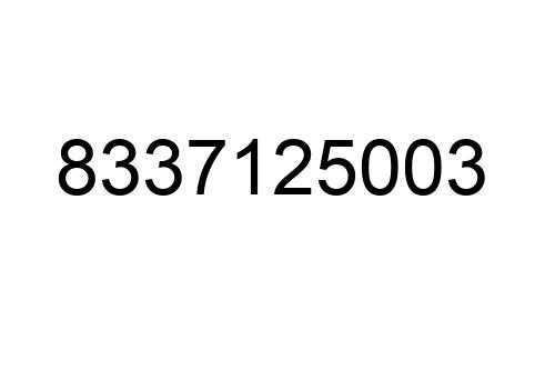 8337125003