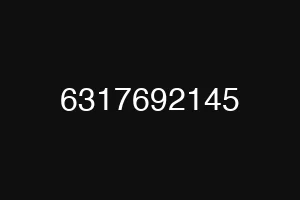 6317692145