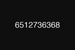 6512736368