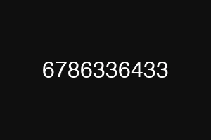 6786336433