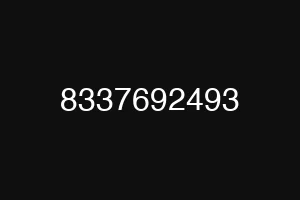 8337692493