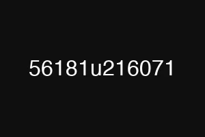 56181u216071