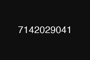 7142029041