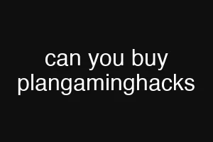 can you buy plangaminghacks