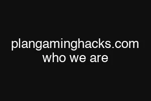 plangaminghacks.com who we are